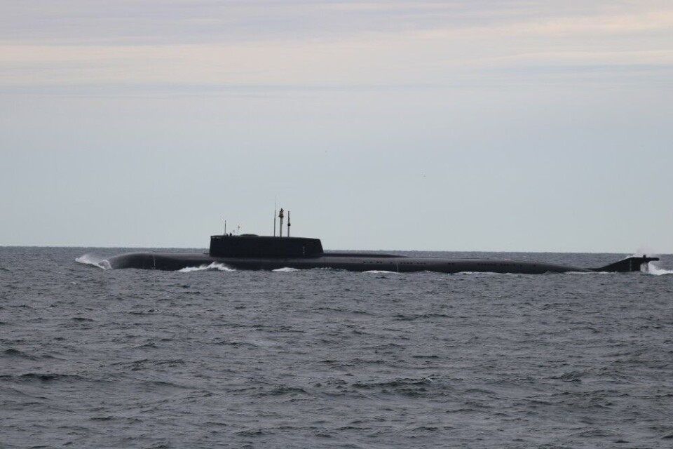 This photo of “Orel” was taken by the Norwegian navy in 2018.
