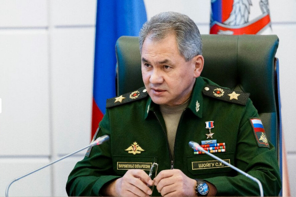 Sergey Shoigu is Russian Minister of Defense. Photo: mil.ru
