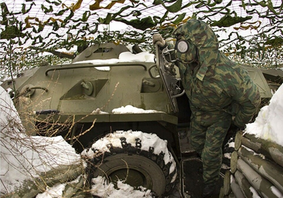 Training with CBRN reconnaissance vehicle. Illustration photo by mil.ru