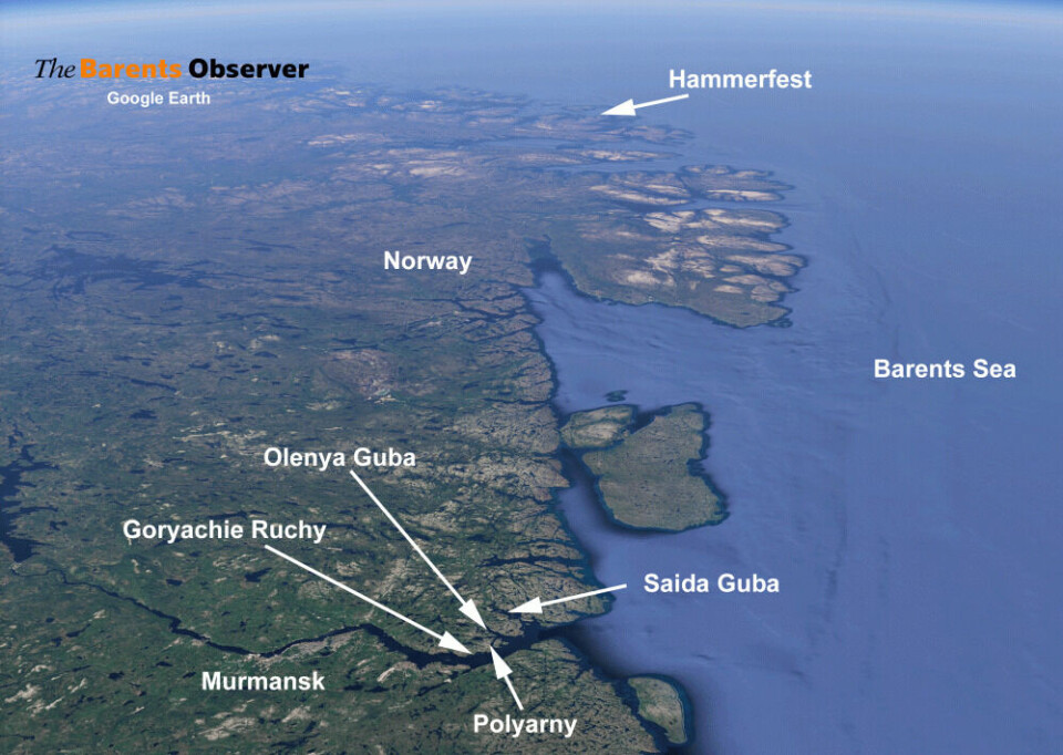 Image: Google Earth / The Barents Observer