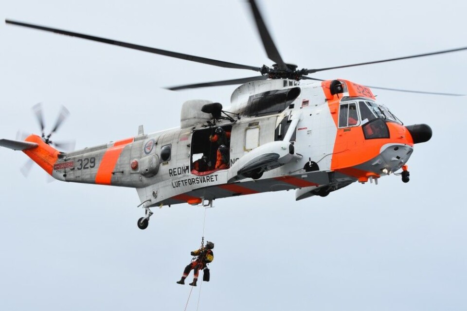 Norwegian SAR helicopter. Photo: Thomas Nilsen
