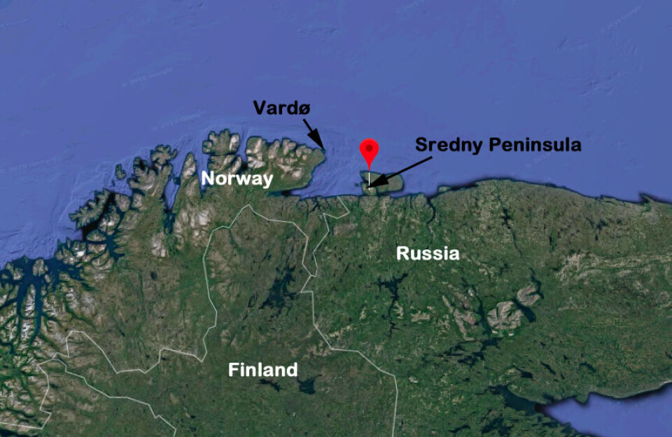 Map: The Barents Observer / Google maps