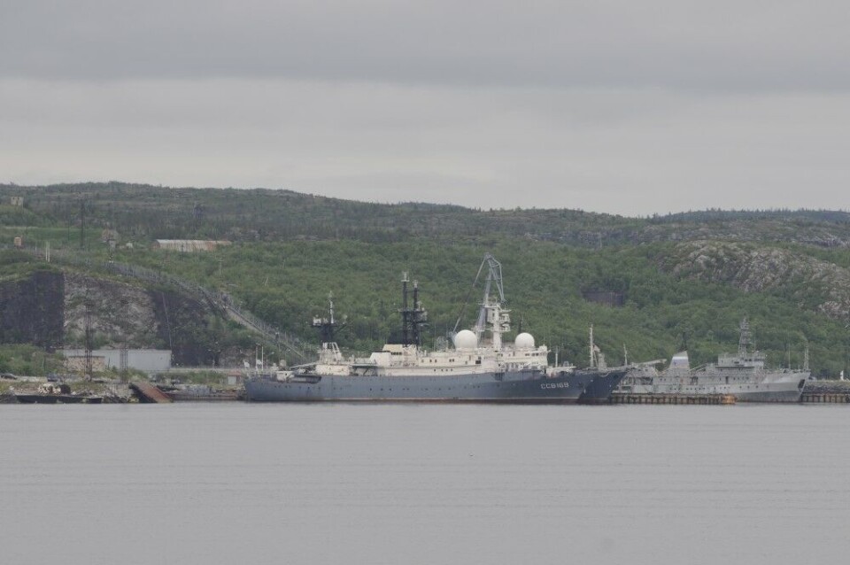 Okolnaya Bay near Severomorsk in the Kola Bay holds one of the naval storages for nuclear weapons. Photo: Thomas Nilsen