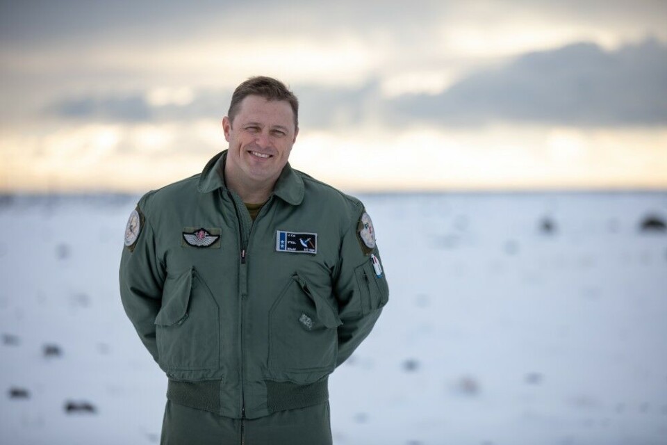 Ståle Nymoen is detachment commander of IAP. Photo: Hedvig Antoinette Halgunset / Forsvaret
