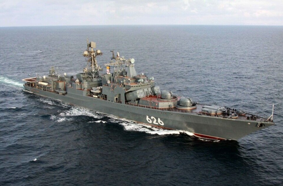 Northern Fleet destroyer “Vice-Admiral Kulakov”. Photo: mil.ru