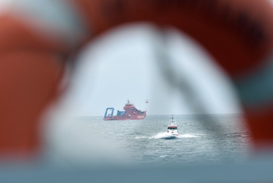 From Exercise Barents 2019 in the Varanger fjord. Photo: Thomas Nilsen