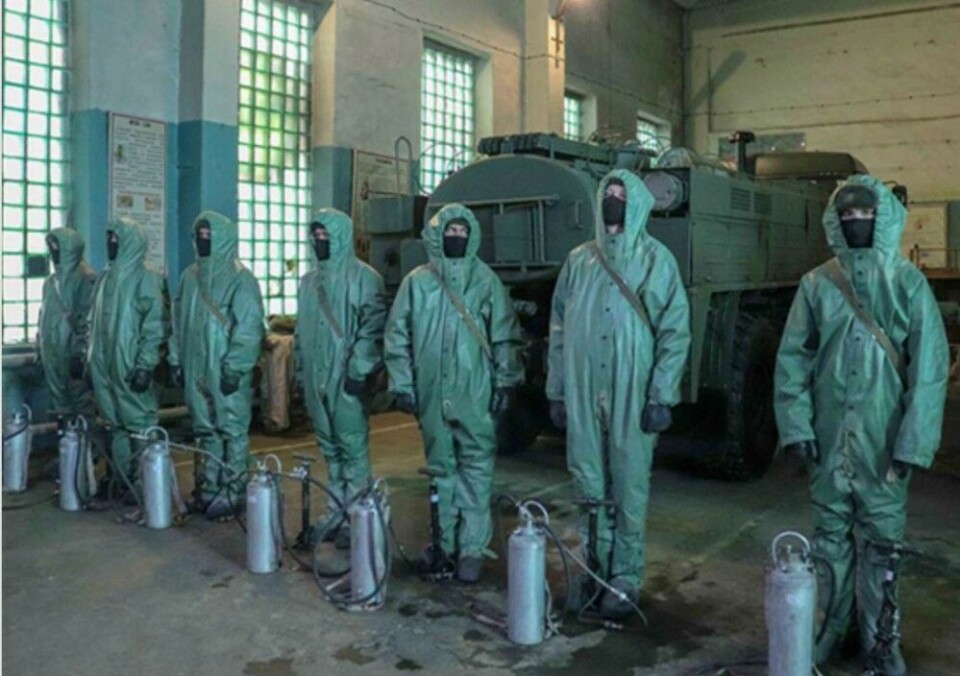 CBRN unit in Sputnik ready for action. Photo: mil.ru