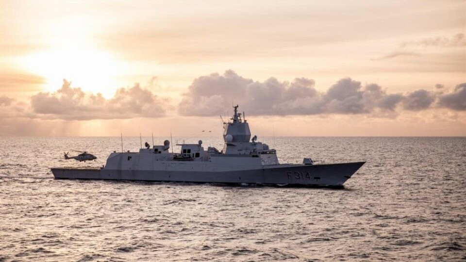 The Norwegian frigate KNM Thor Heyerdal. Photo: Jakob Østheim, Forsvaret