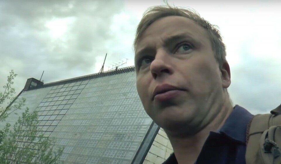 В 2019 году Андрей Пыж пробрался на радиолокационную станцию под Оленегорском на Кольском полуострове. Фото: снимок экрана из видео