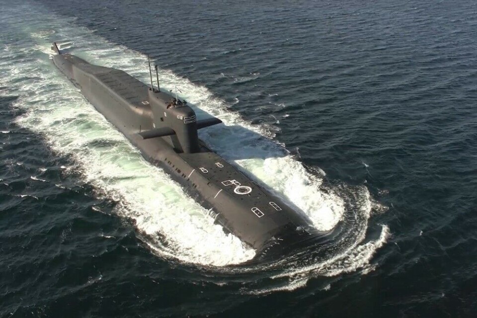 Delta-IV class ballistic missile submarine. Photo: Russian Northern Fleet