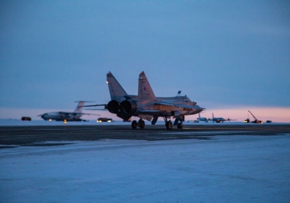 The Rogachevo airfield. Photo: Northern Fleet