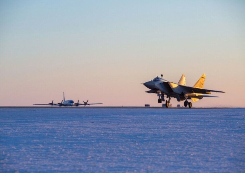 The Rogachevo airfield. Photo: Northern Fleet
