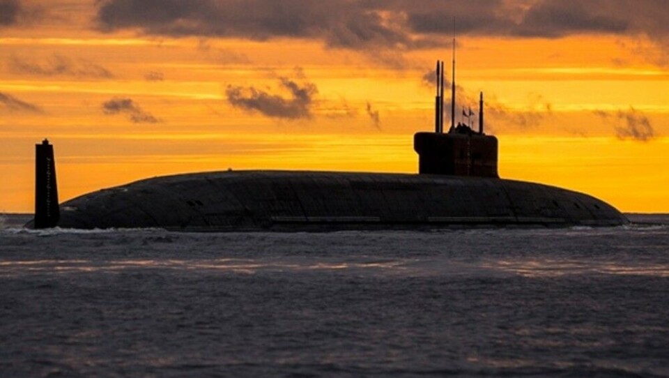 The Borei-class submarine 'Knyaz Oleg' sailing the White Sea. Photo: Russian Ministry of Defense