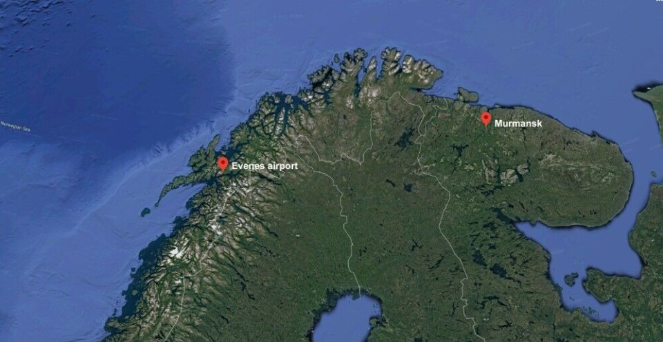 Barents Observer / Google Map
