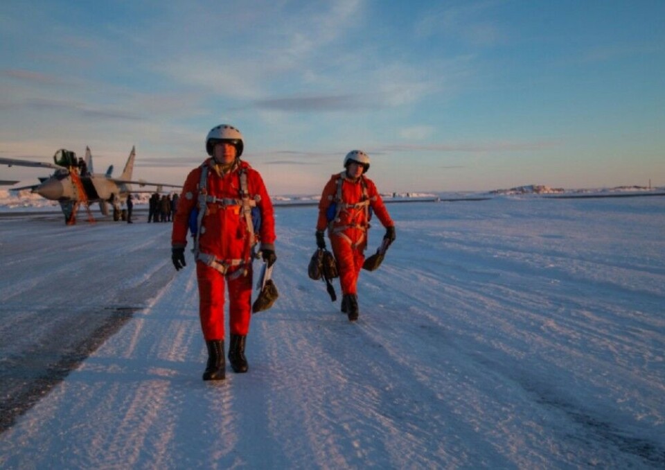 The Rogachevo airfield. Photo: Northern Fleet