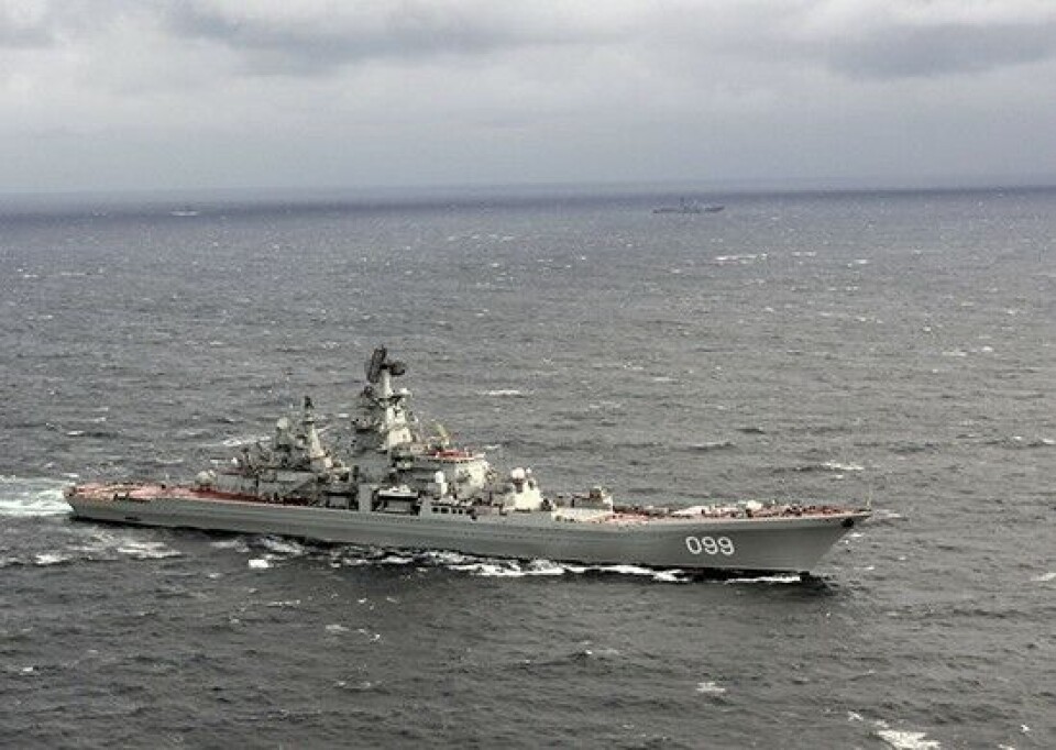 Nuclear powered battle cruiser 'Pyotr Velikiy'. Photo: mil.ru