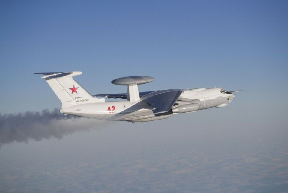 Beriev A-50. Photo: Norwegian Air Force