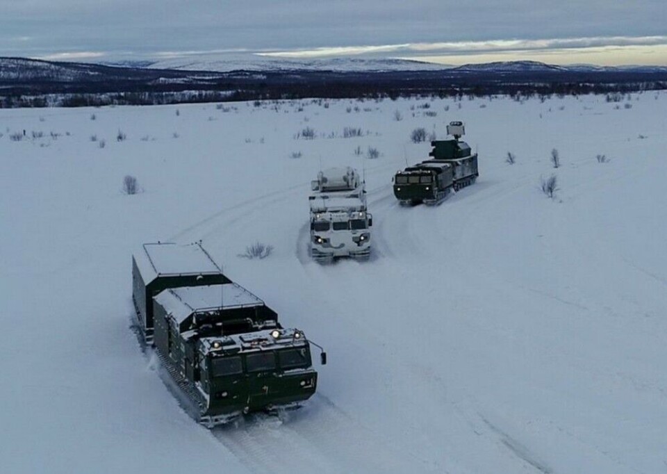 The Tor-M2DT training in the Pechenga Valley. Photo: mil.ru