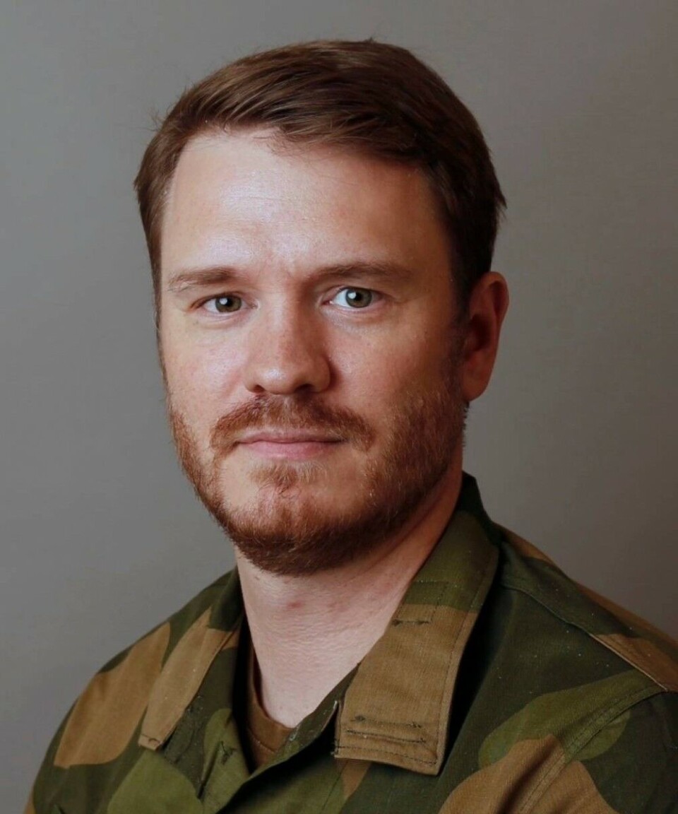 Preben Aursand is spokesperson for the Norwegian Armed Forces.