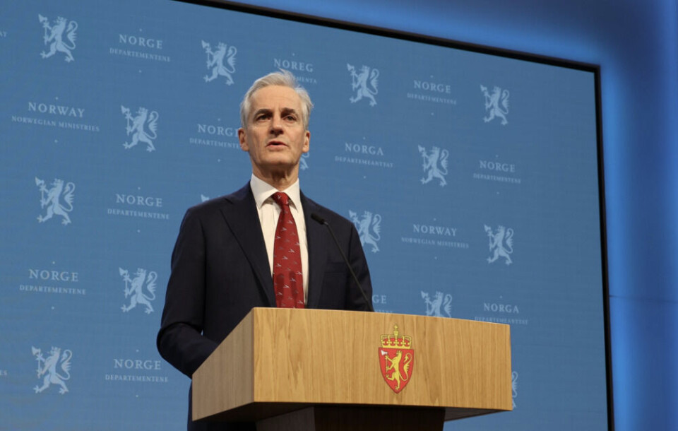 PM Jonas Gahr Støre. Photo: Prime Minister's Office