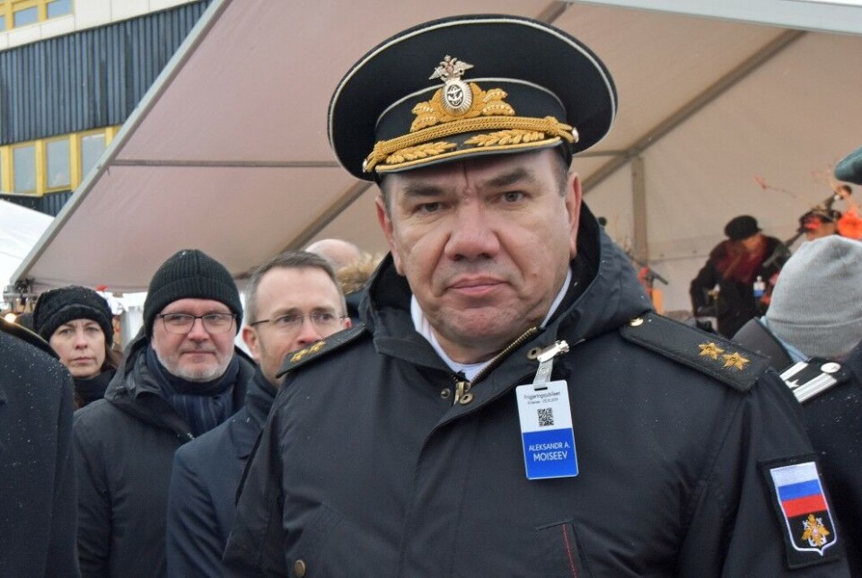 Admiral Aleksandr Moiseev.