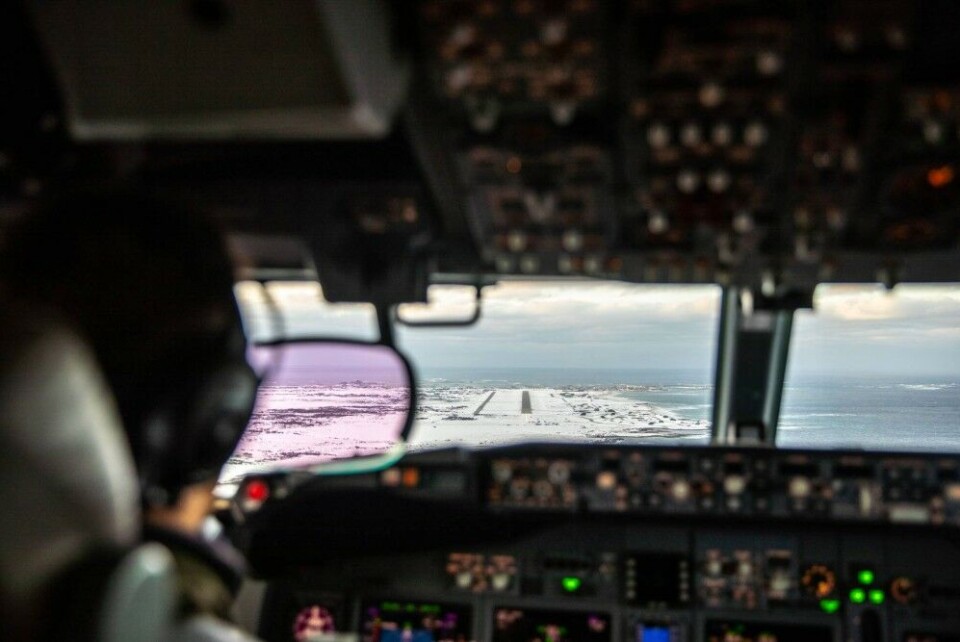 Ready for landing at the Andøya base. Photo: Onar Digernes Aase, Forsvaret