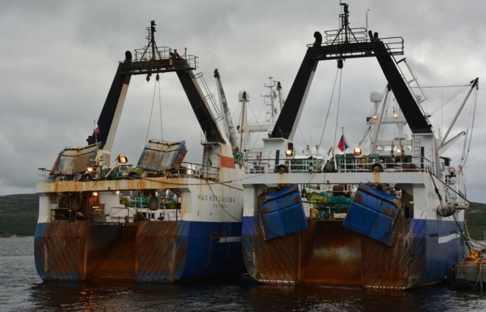 Russian trawlers in Norway. Photo: Atle Staalesen