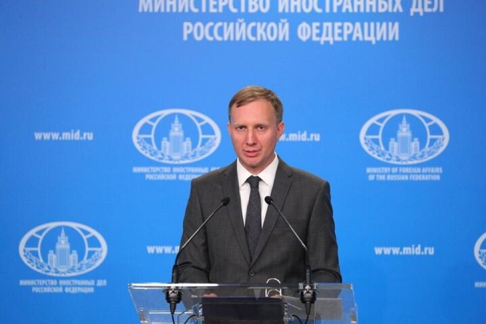 Alexey Zaitsev is Deputy Director of the Information and Press Department. Photo: Russian Foreign Ministry