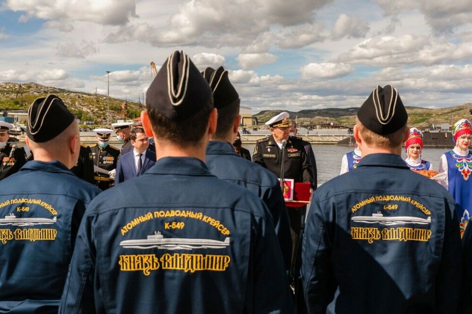 Crew of the K-549 “Knyaz Vladimir”. Photo: gov-murman.ru