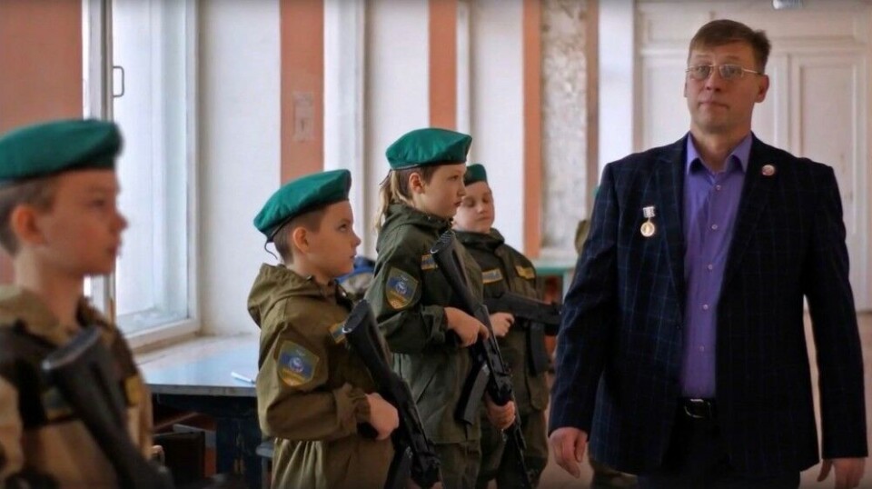 Almaz Biktimerov is a leading figure in the Youth Army of Murmansk. Photo: Yunarmiya Murmansk