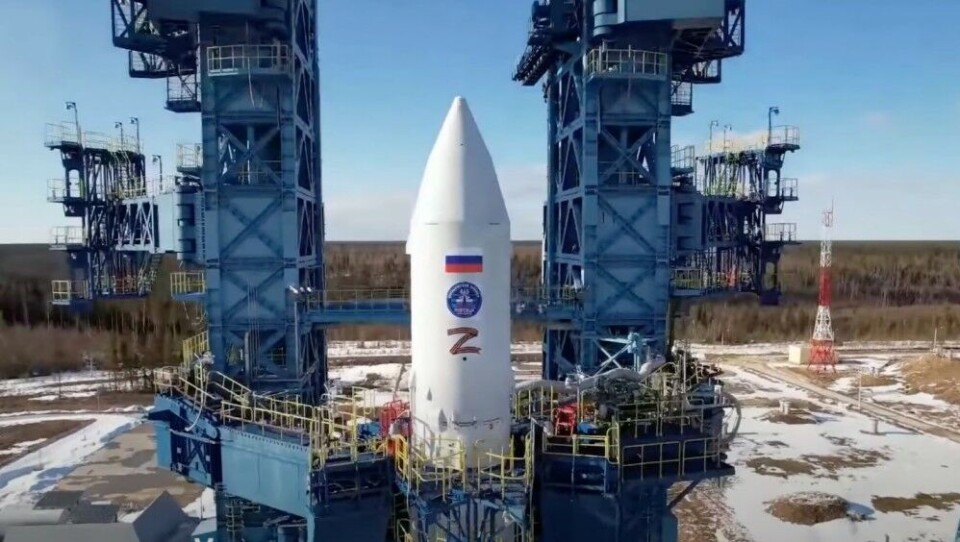 The military satellite marked with a 'Z' launched from North Russian Cosmodrome Plesetsk is lost
