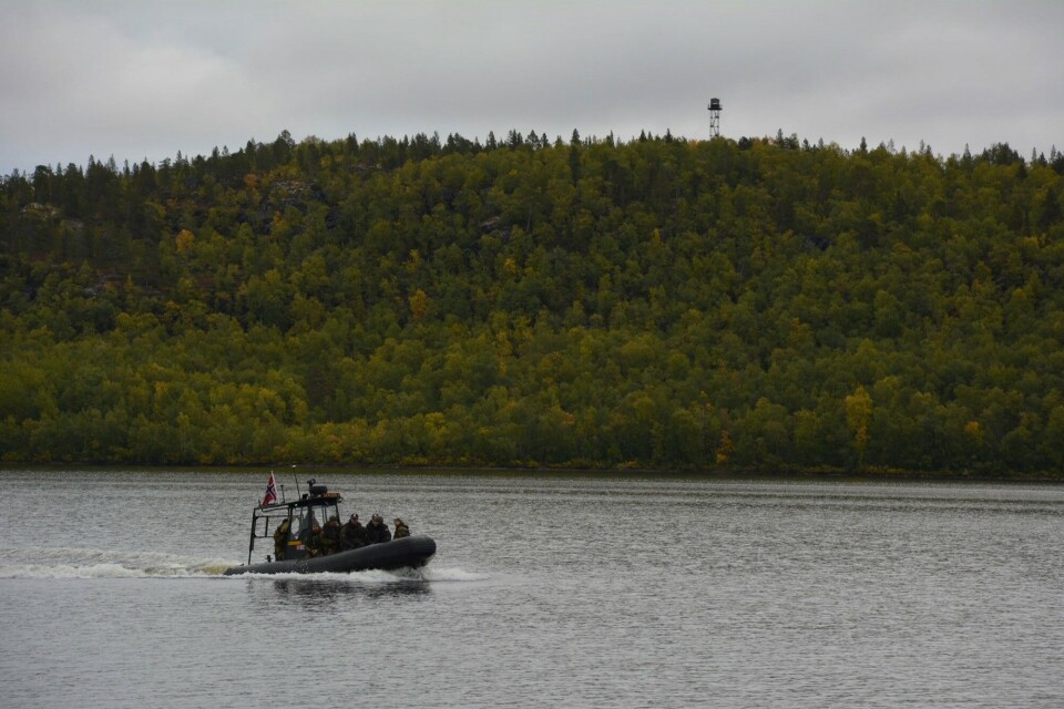 A lion’s share of Norway’s border to Russia runs through rivers. Photo: Atle Staalesen