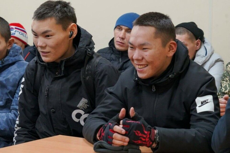 Indigenous men are among the forces drafted in the Yamal-Nenets region. Photo: Dmitry Artyukhov on Telegram