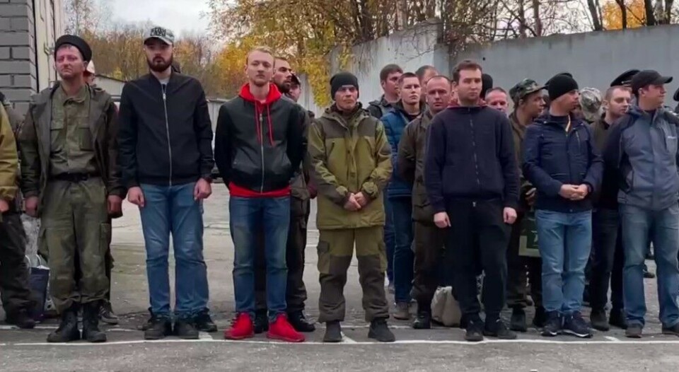 From Murmansk to war. Screenshot of video from Chibis on Telegram