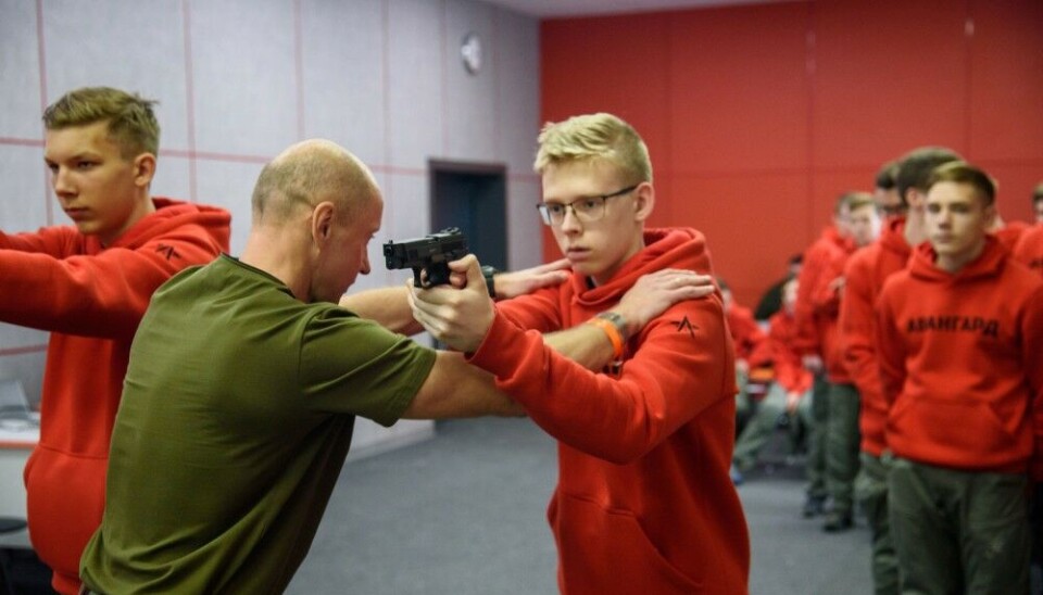 Training at Avangard Center in Moscow. Photo: Avangard Center