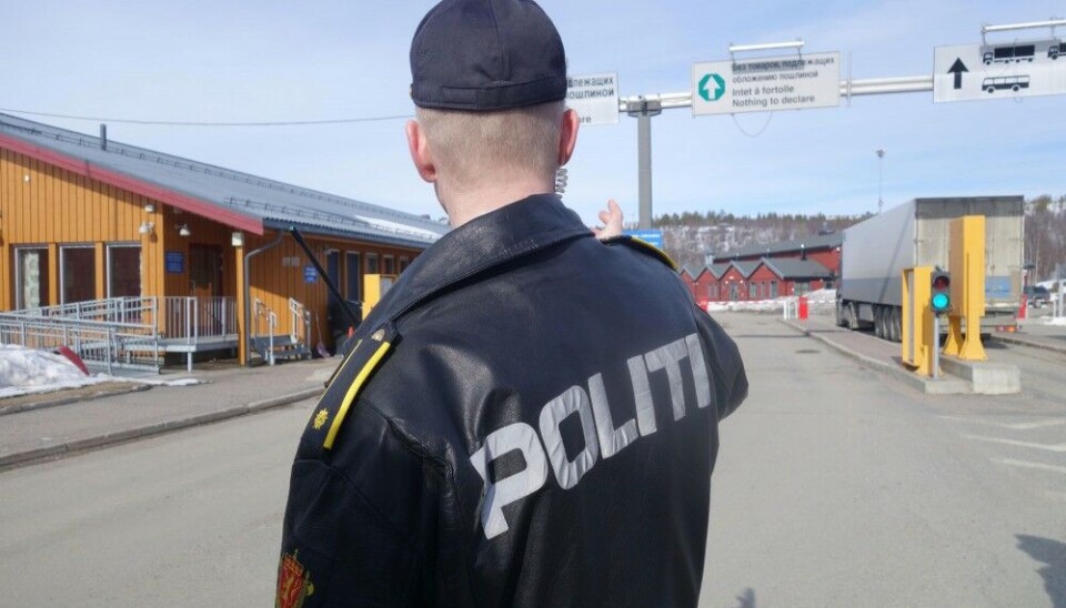 The Russian citizen was detained by police after two drones were found in his luggage at the Storskog border crossing point. Photo: Atle Staalesen