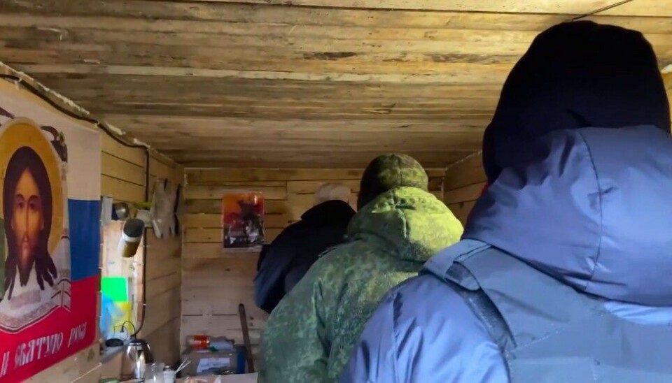 Building applied by Russian occupiers in Ukraine. Photo: screenshot from Vladimir Uiba’s Telegram channel