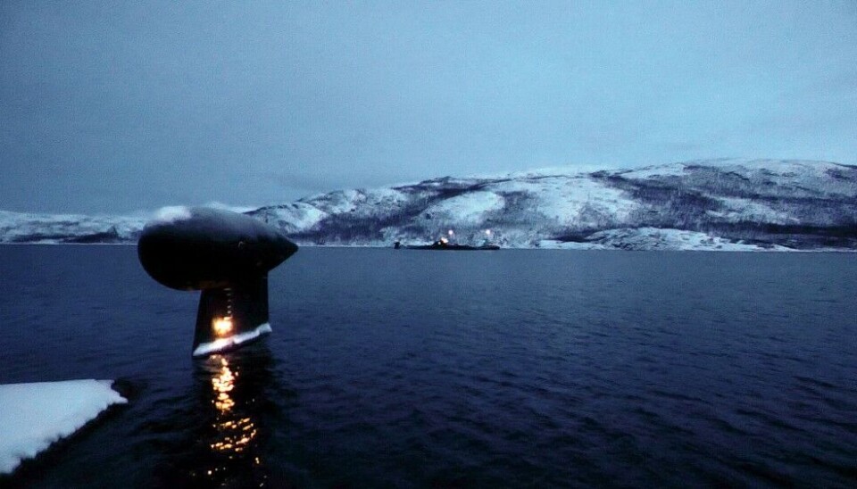 The “Tambov” arriving back home in Ura Guba. Photo: Sergei Bogza on Vk