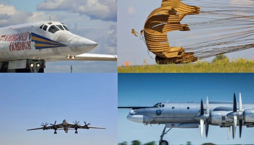 Participating aircraft include strategic bombers from both Belaya Air Base northwest of Irkutsk in Siberia and from Olenya Air Base south of Murmansk on the Kola Peninsula. Photos: Russian Ministry of Defense