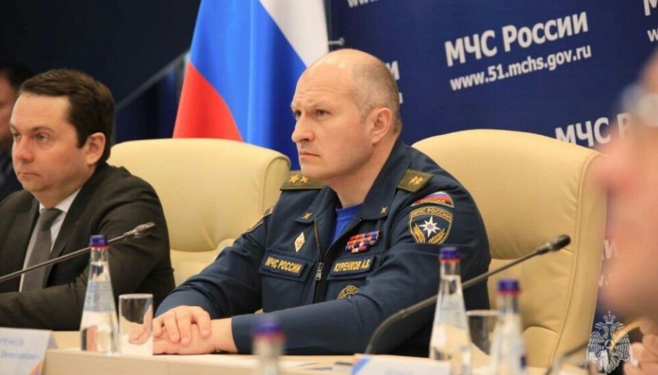 Aleksandr Kurenkov is Head of the Russian Ministry of Emergency Situations (Emercom). Photo: Emercom Murmansk
