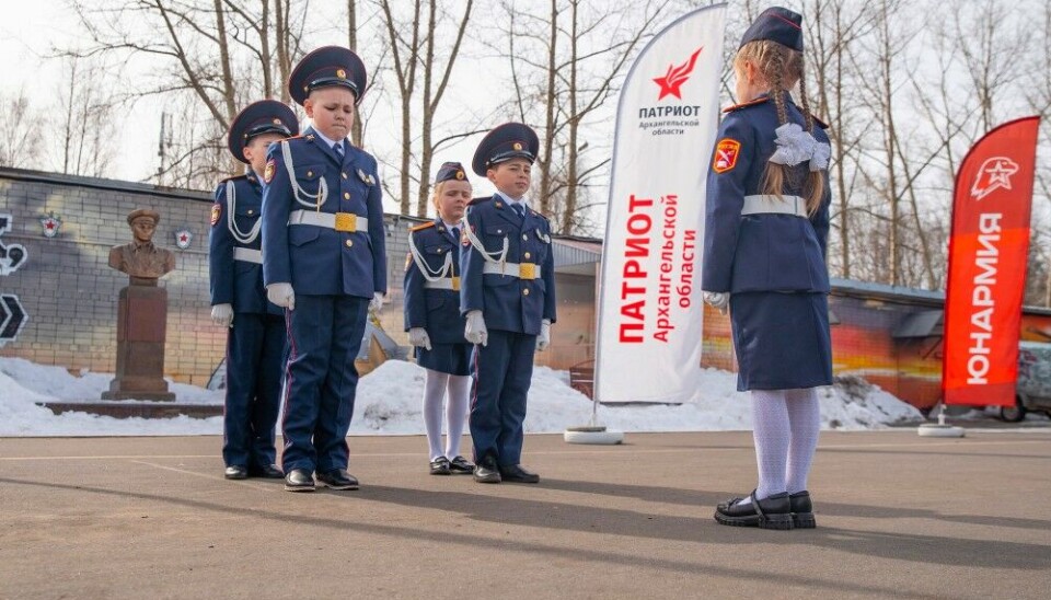 Kids at the Patriotism Center in Arkhangelsk. Photo: patriot29