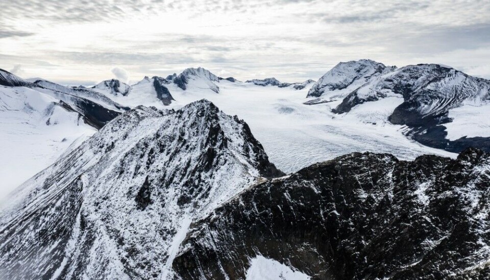 This is one of the photos taken with the drone by Andrey Yakunin at Svalbard this August.