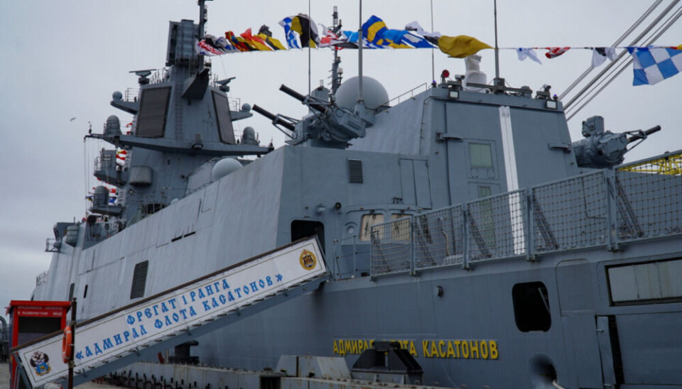 The “Admiral Kasatonov” makes ready for departure from Severomorsk. The ship can carry Oniks, Kalibr or Tsirkon cruise missiles. Photo: Press Service of the Northern Fleet