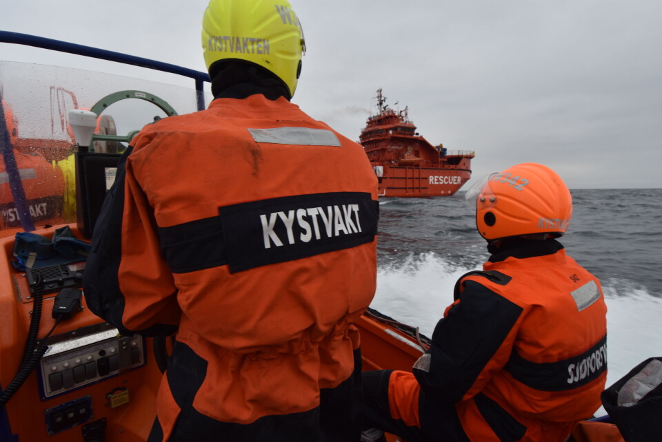 Norwegian and Russian military and civilian search- and rescue resources work side-by-side together during Exercise Barents 2019. Photo: Thomas Nilsen