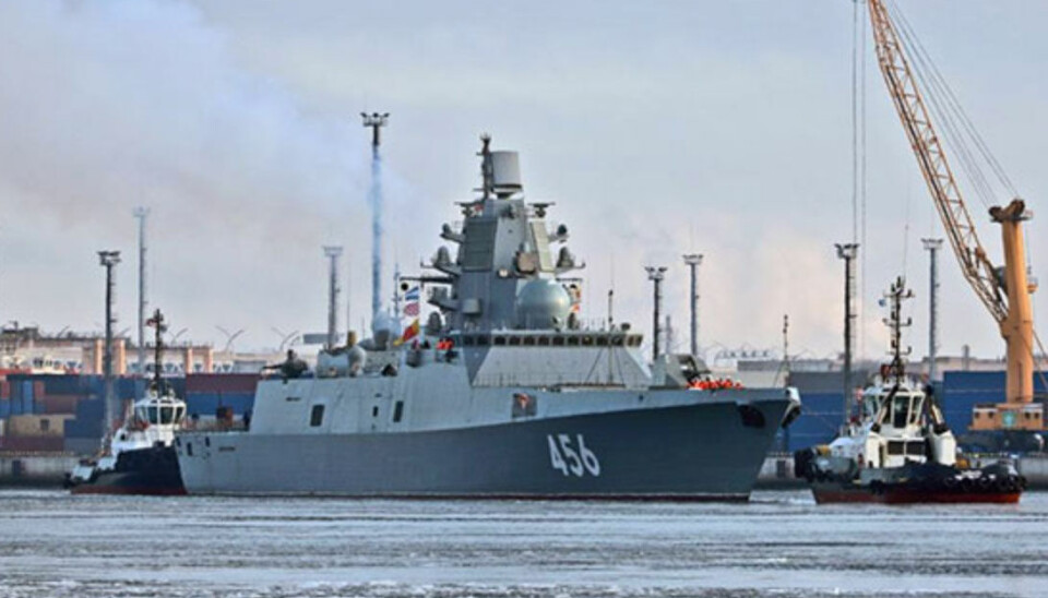 Frigate Admiral Golovko at the Severny Yard in St.Petersburg. Photo: mil.ru