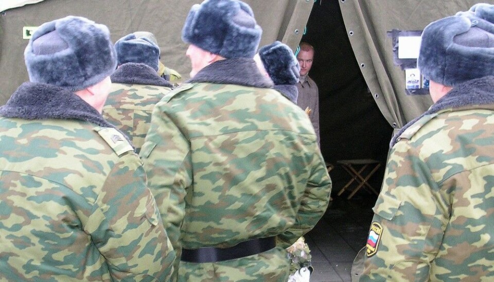 Soldiers of the Northern Fleet’s 200th Motorized Rifle Brigade in Pechenga, Murmansk region. Photo: Thomas Nilsen
