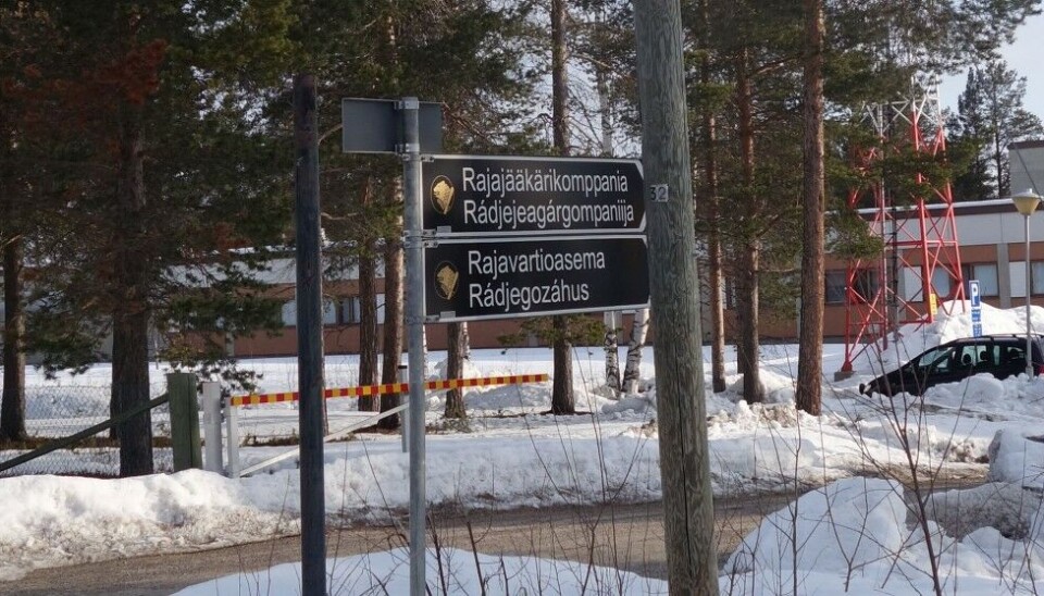 Compound for Finnish border guards in Ivalo. Photo: Atle Staalesen