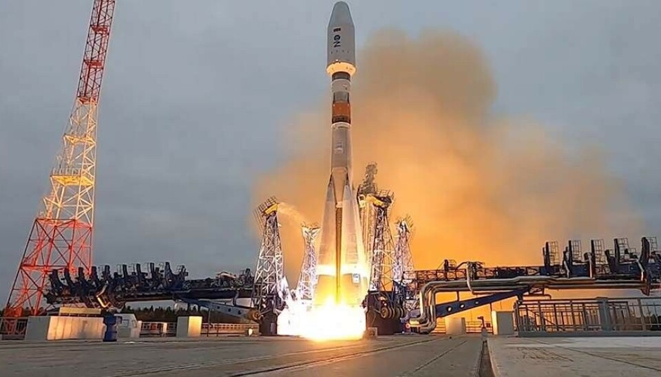 The Soyuz-2-1b rocket lifted off early morning on October 27 from the pad at the cosmodrome in Plesetsk. Photo: Russian Ministry of Defense