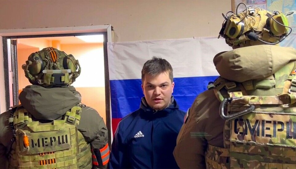 SMERSH-operatives in Belgorod. Photo: Telegram channel Loose_red/The Moscow Times