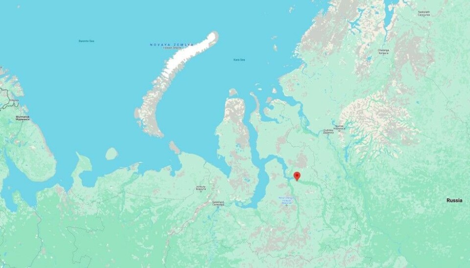 The Tazovsky area is located in the Yamal Nenets region.